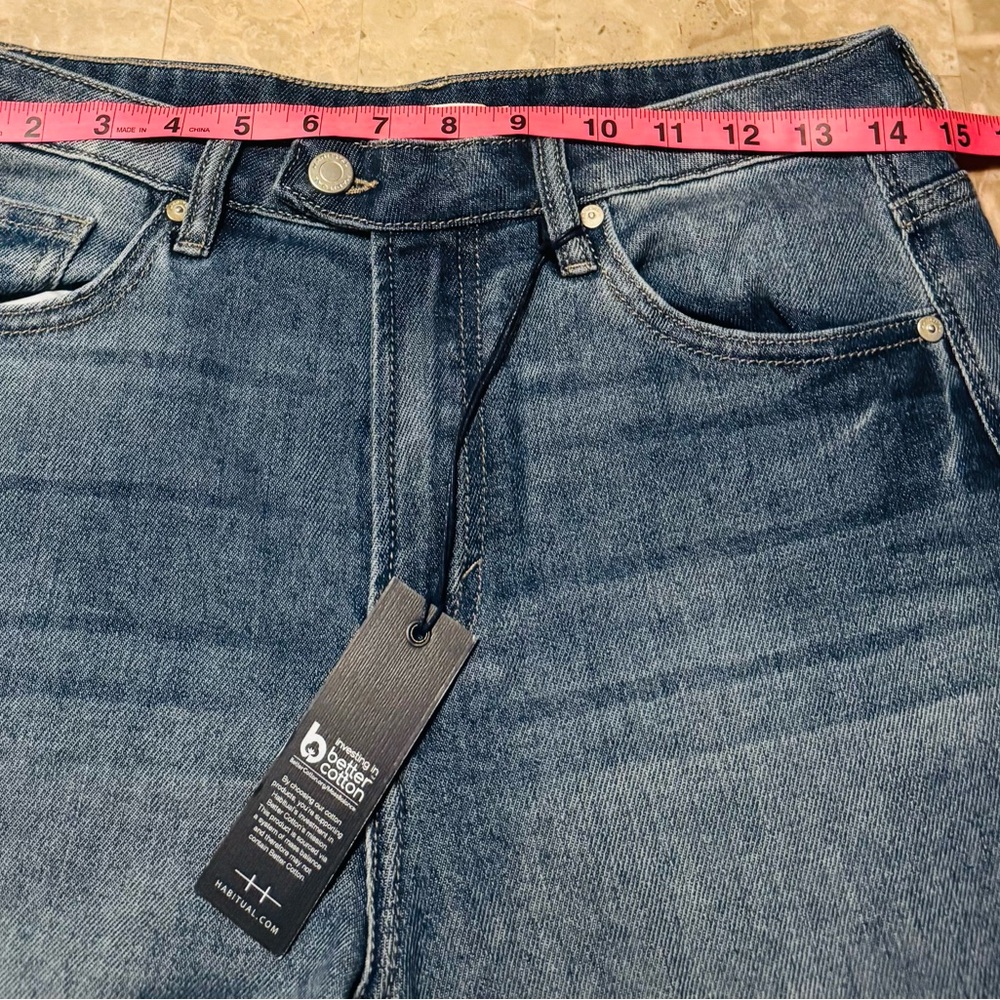 Habitual Women’s Light Blue Flare Wide Leg Jeans, Size 6/28. NWT - Picture 14 of 16